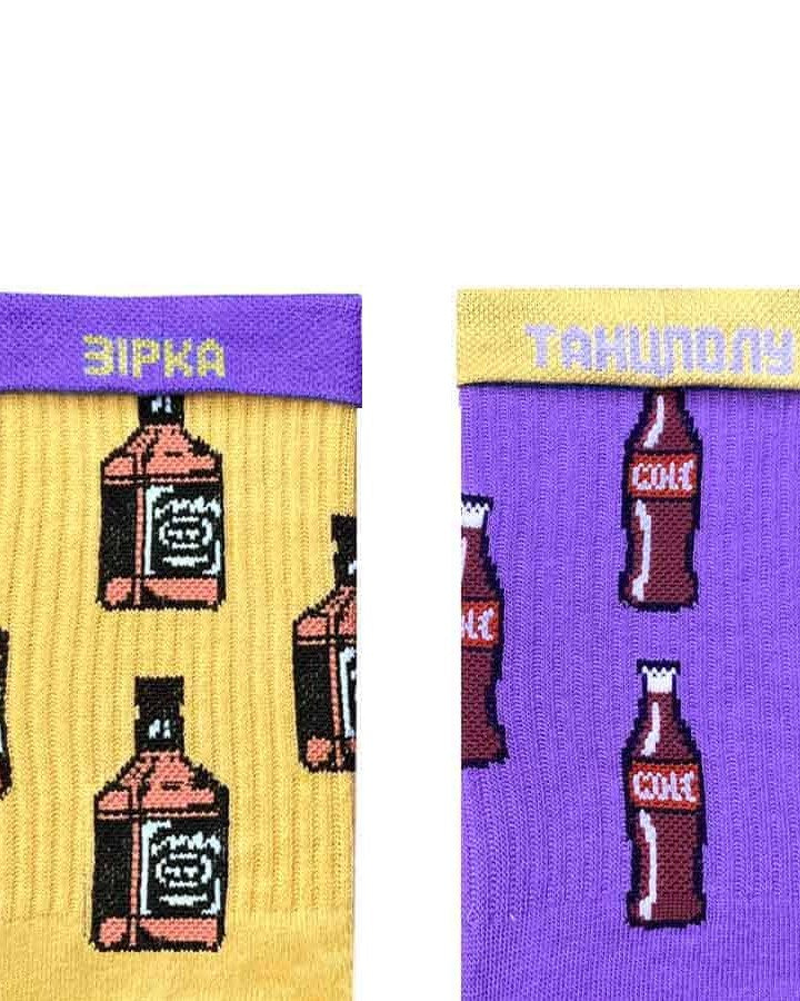 Socks "Viski-Kola" – (cotton), photo 3