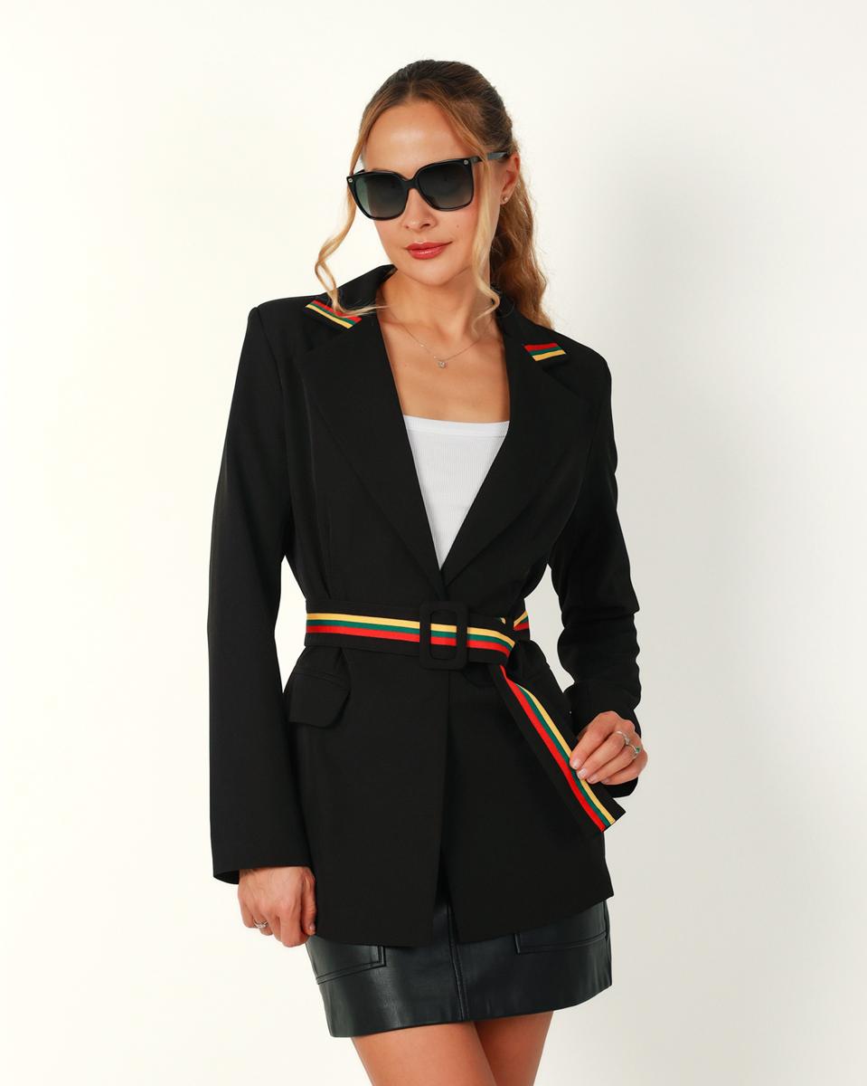 Designer Jackets "LT belt" embroidery