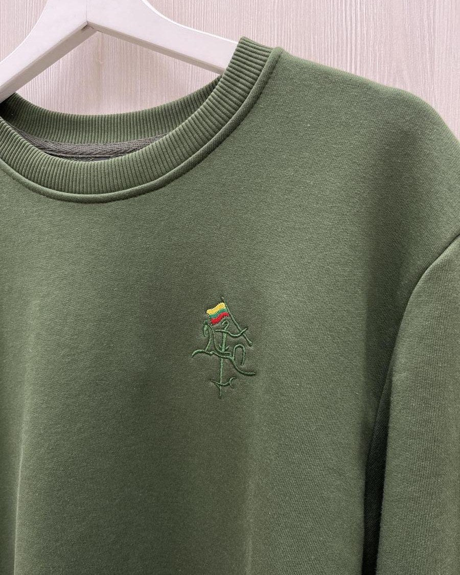 Sweatshirt "Vityaz" haki – (cotton), photo 2
