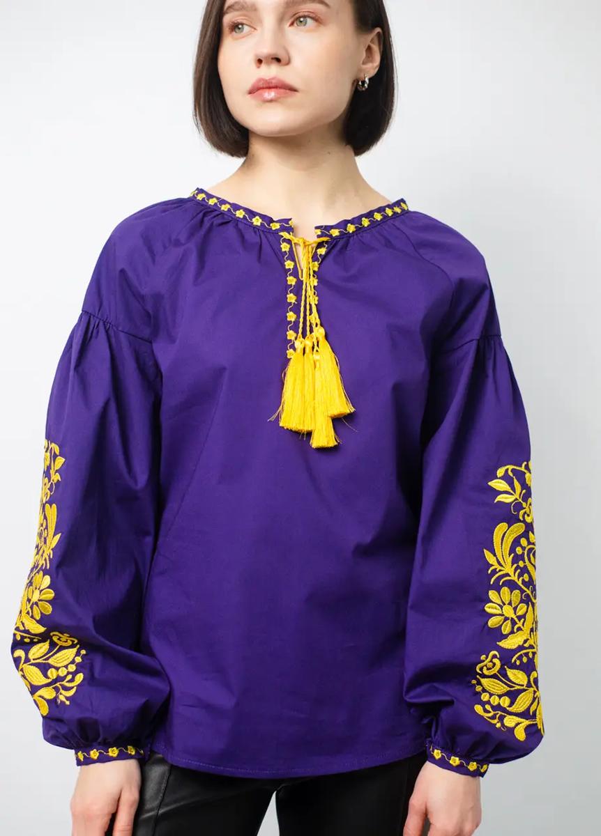Vyshyvanka "Tree of Life" violet