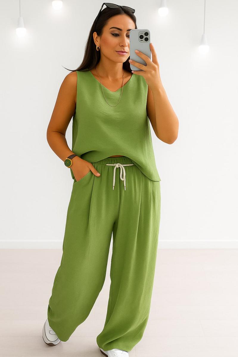 Suit "Erica" olive