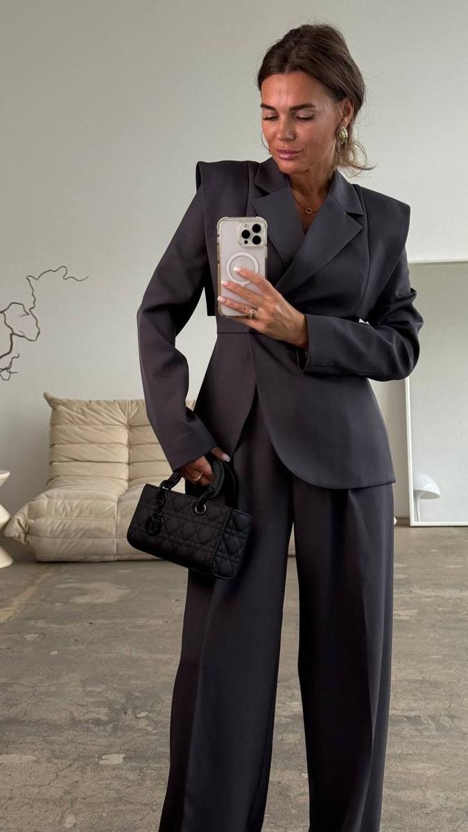 Suit "Cristiana" gray