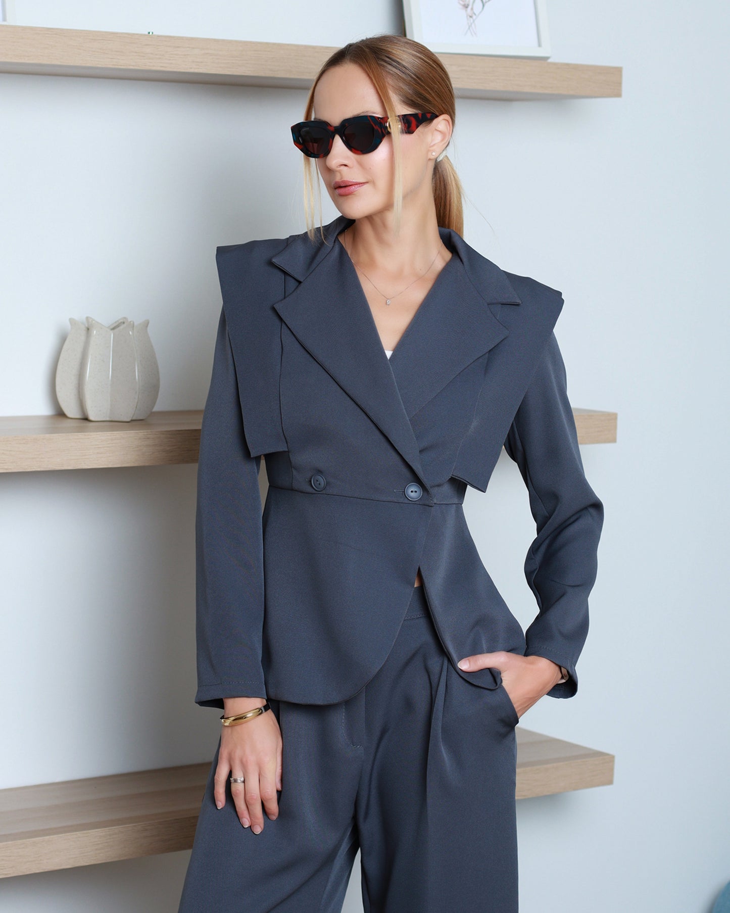 Suit "Cristiana" gray