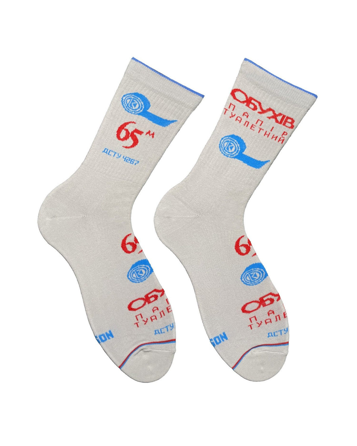 Socks "Obukhiv papir" – (cotton), photo 3