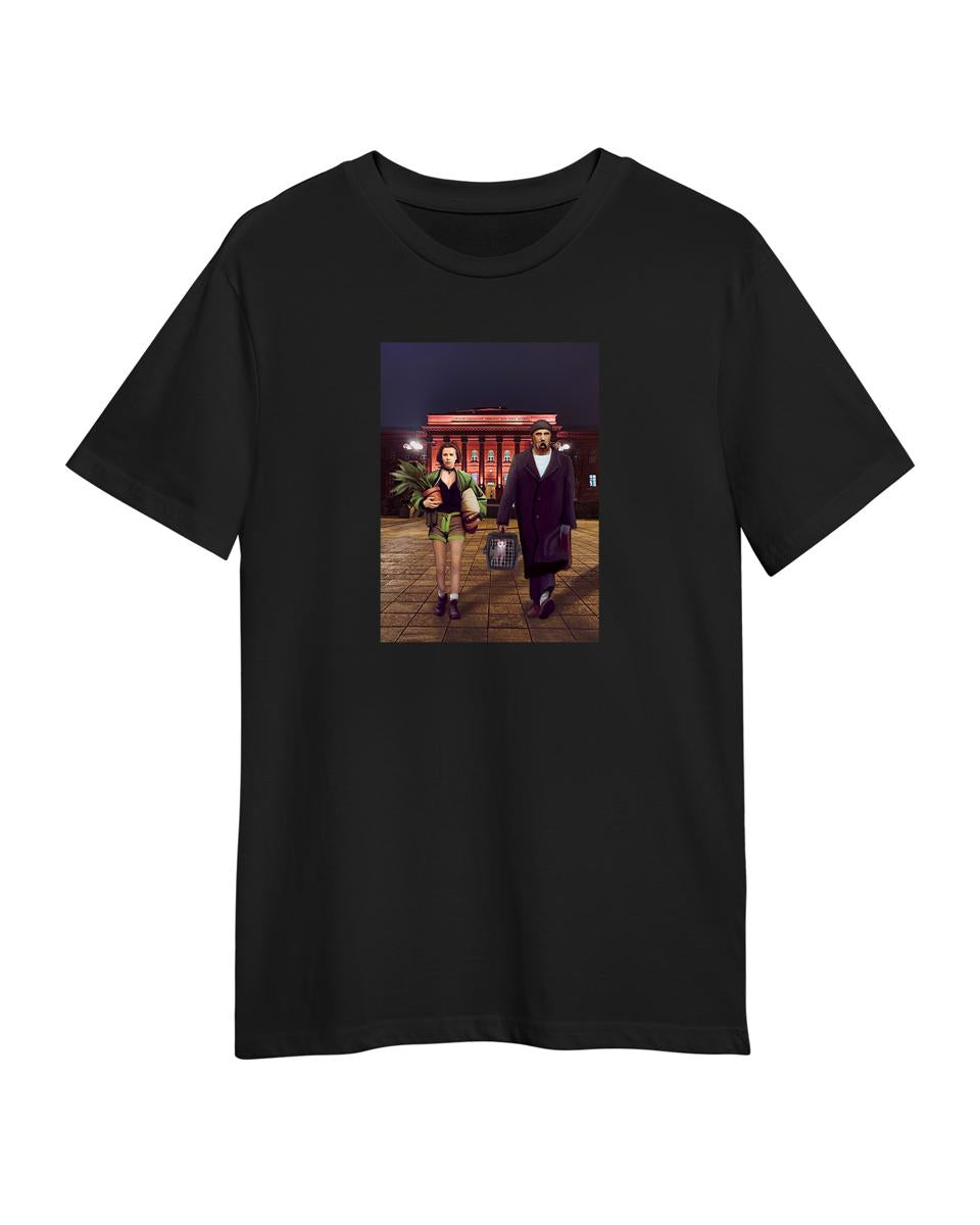 T-shirt «Bilya Univeru» black (to order)