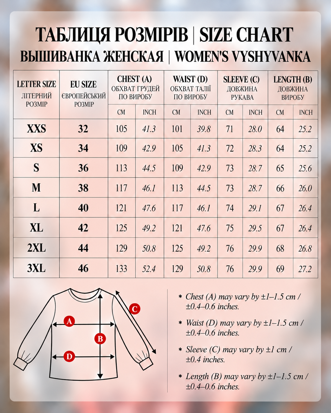 Vyshyvanka "Nebo"