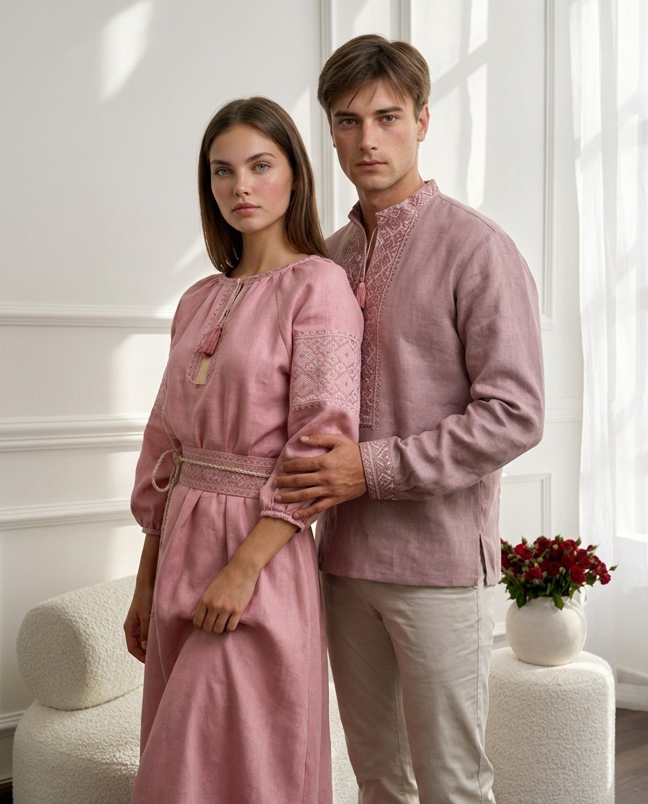Family set Linen " Mriya"