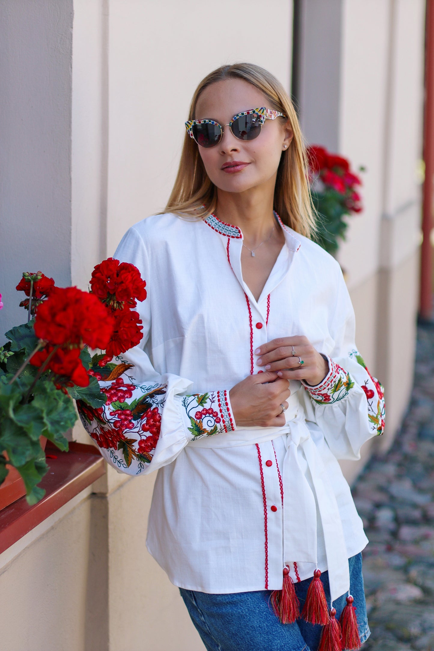 Vyshyvanka "Ryasna kalyna" (to order)