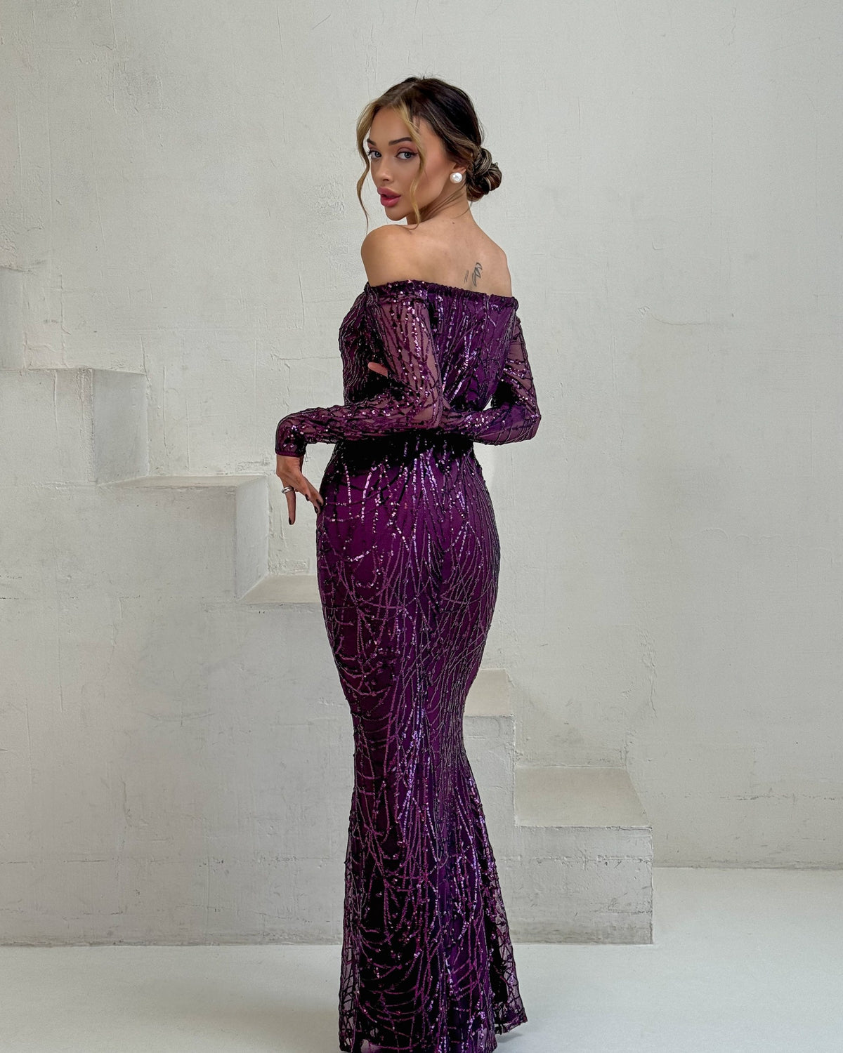Dress "Mirelle" – dress red, photo 6