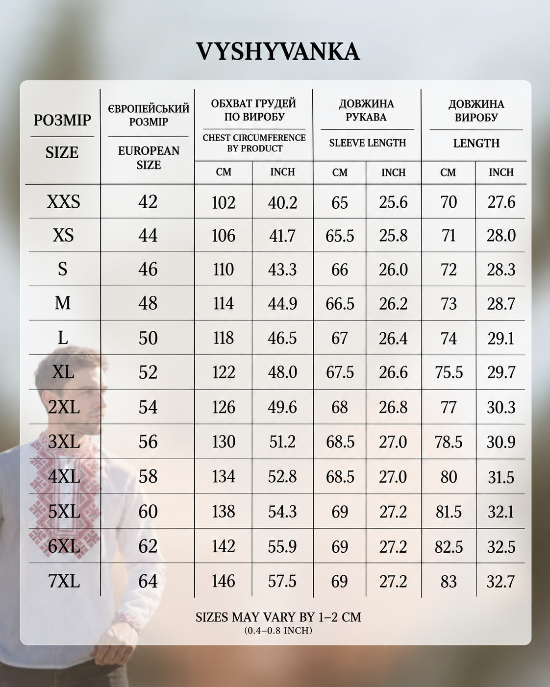 Vyshyvanka “Arsen” red
