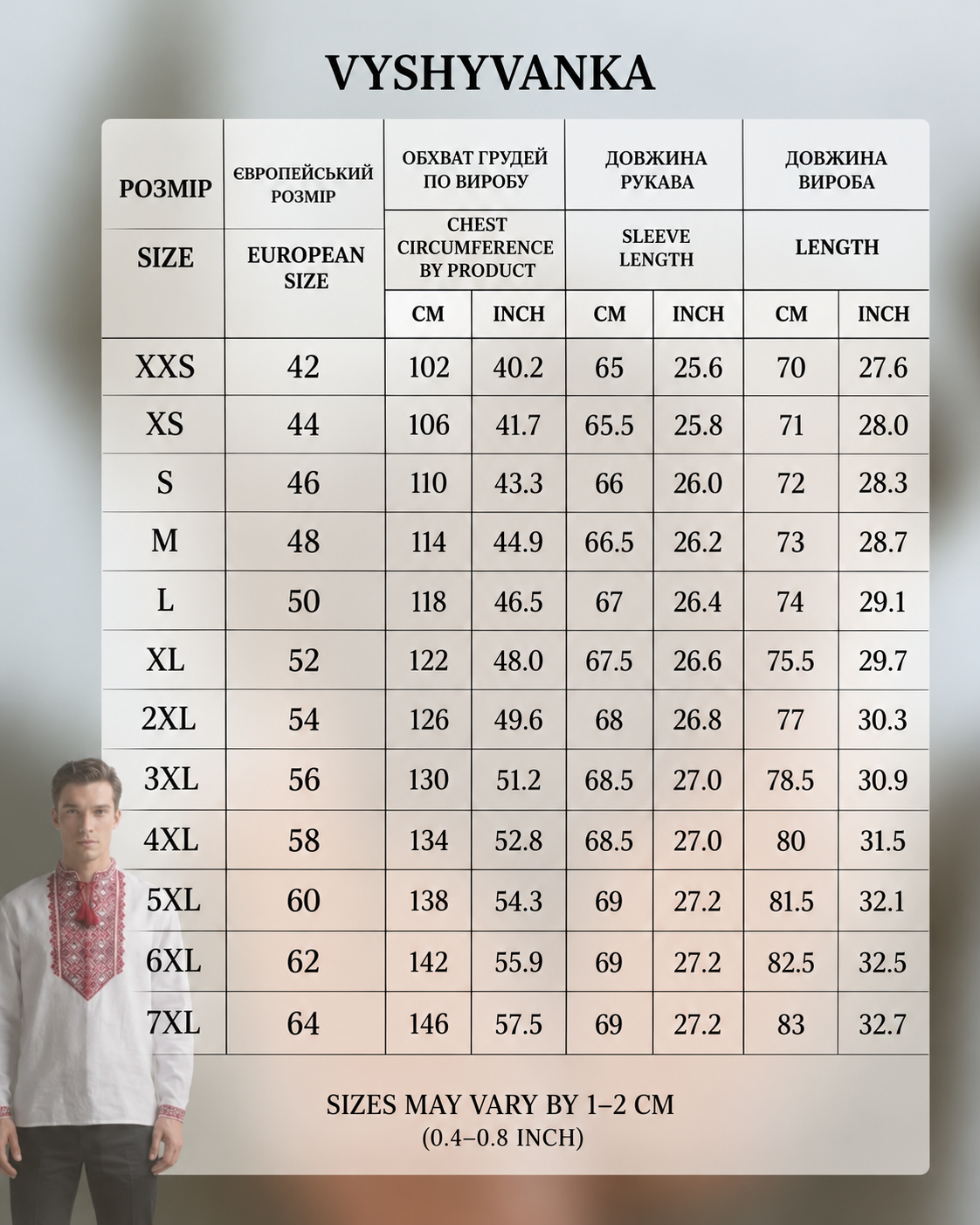 Вишиванка "Warden" червона