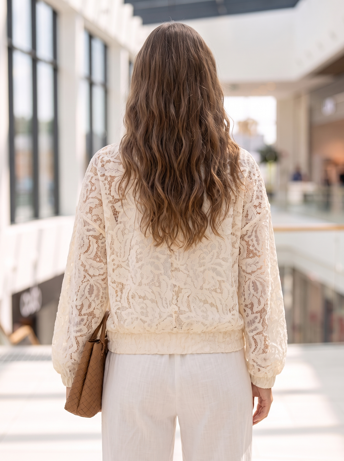 Jacket Bomber "Leyla" milk