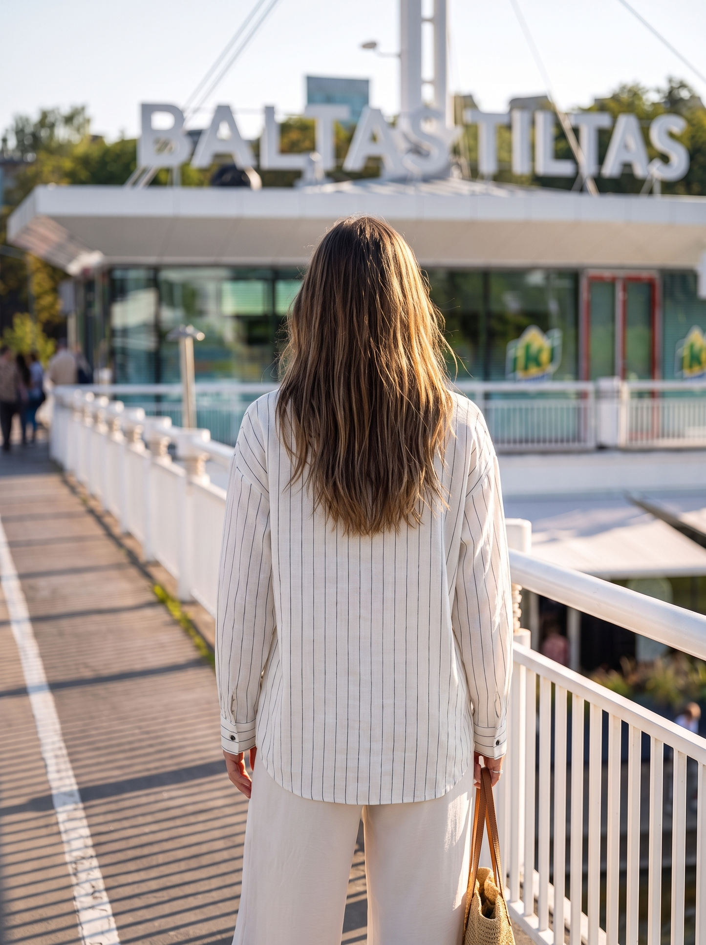Shirt «White linen»