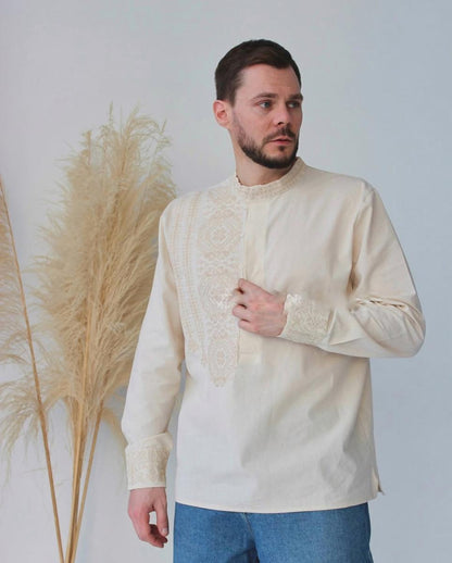 Vyshyvanka "Suchasna 2" beige