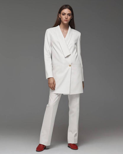 Švarkas „Vyshykanist“ balta