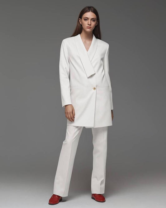 Jacket "Vyshykanist" white