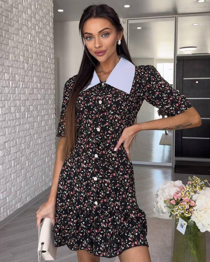 Suknelė Juodoji gėlė, juoda