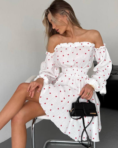 Dress "Heart" white