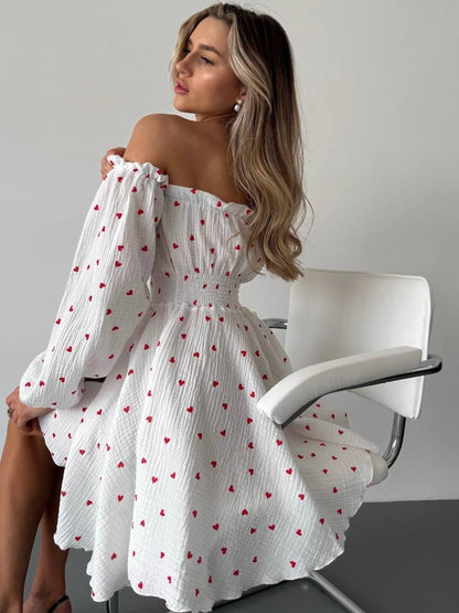 Dress "Heart" white