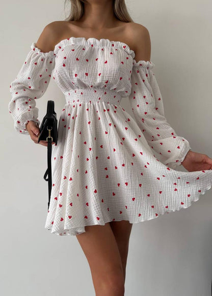 Dress "Heart" white