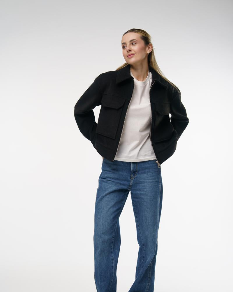Coat "short 1" black