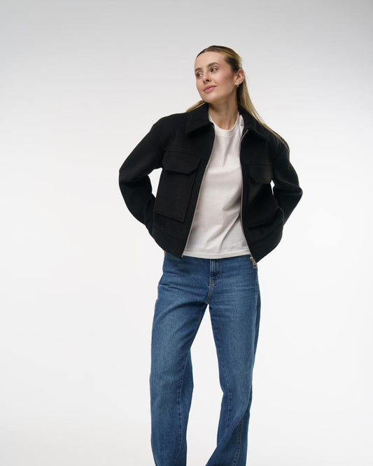 Coat "short 1" black