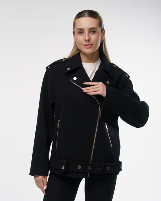 Coat "short jacket 2" black