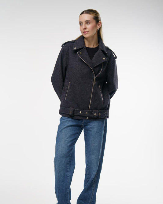 Coat "short jacket 2" gray