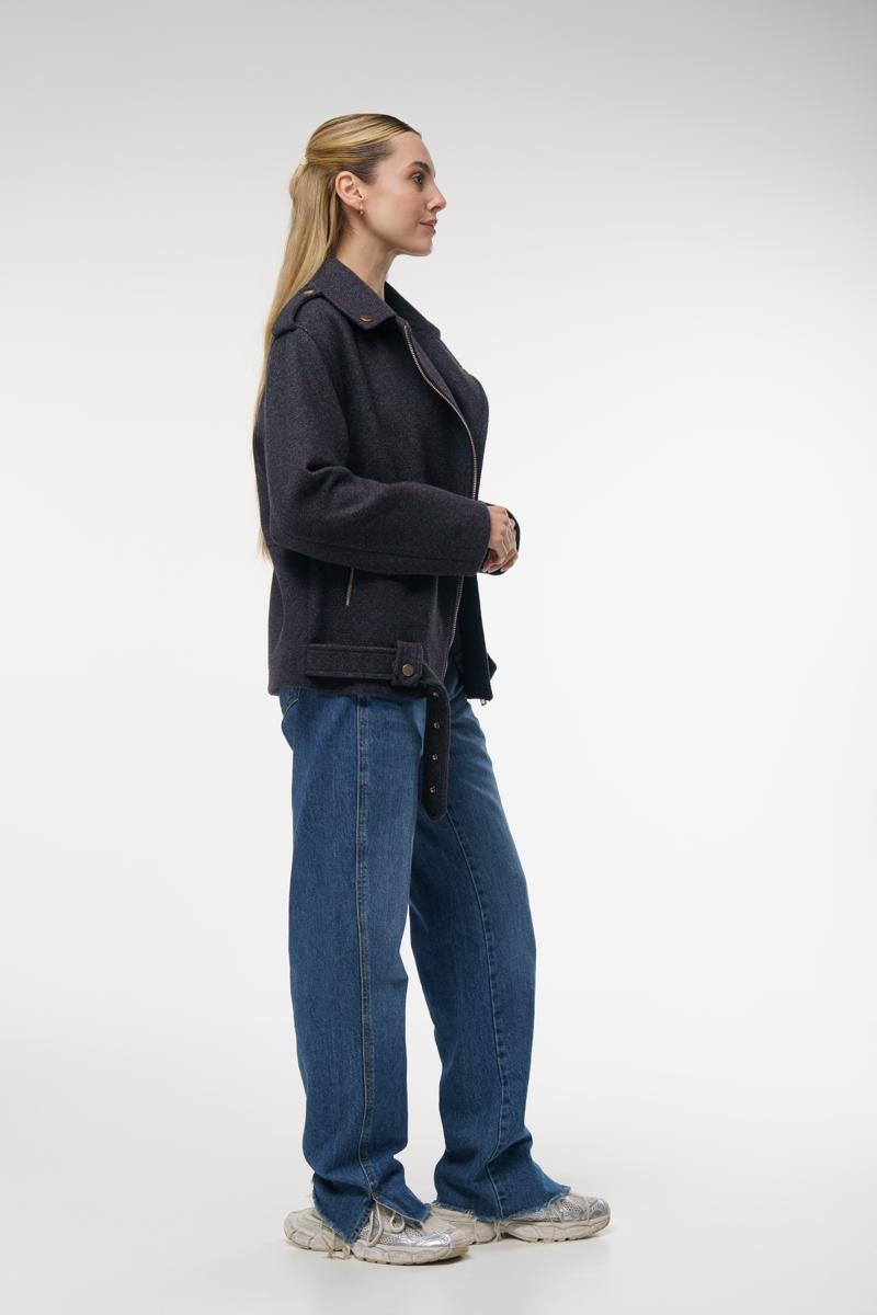 Coat "short jacket 2" gray
