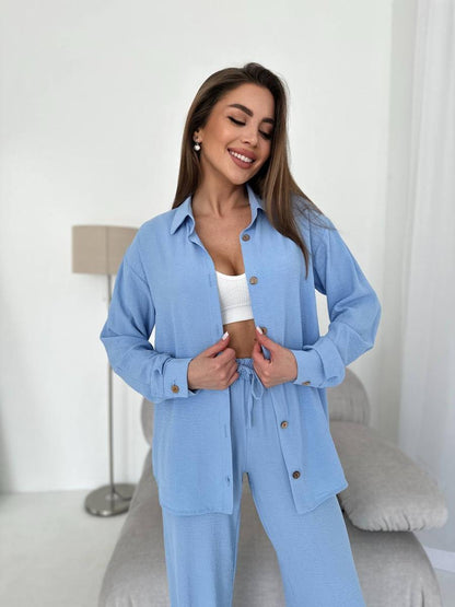 Suit "Anita" blue