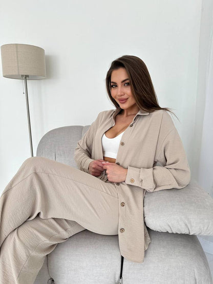 Suit "Anita" beige
