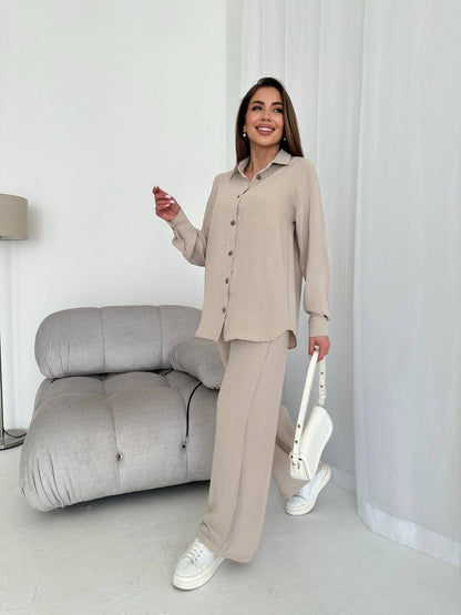 Suit "Anita" beige