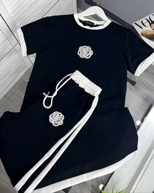 Suit "Camellia" black