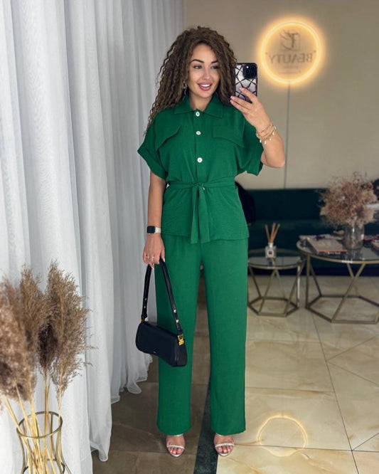 Suit "Anastasiya" green