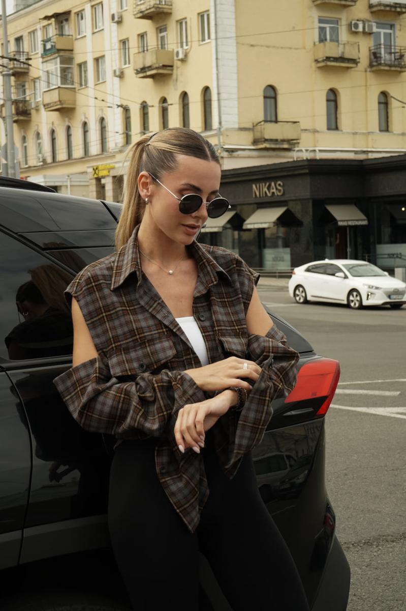 Shirt "Hanna" brown