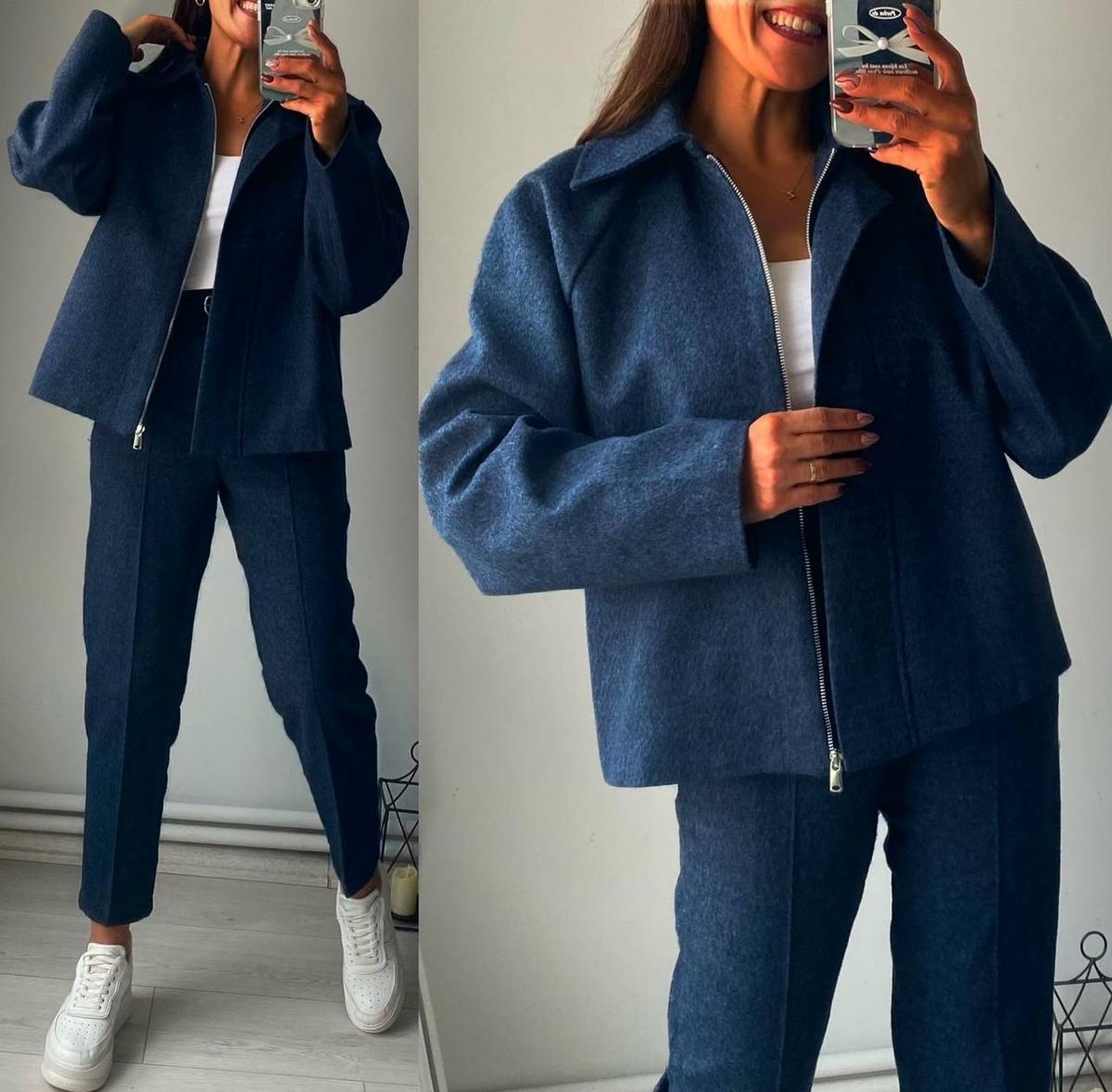 Suit «Samanta» dark blue