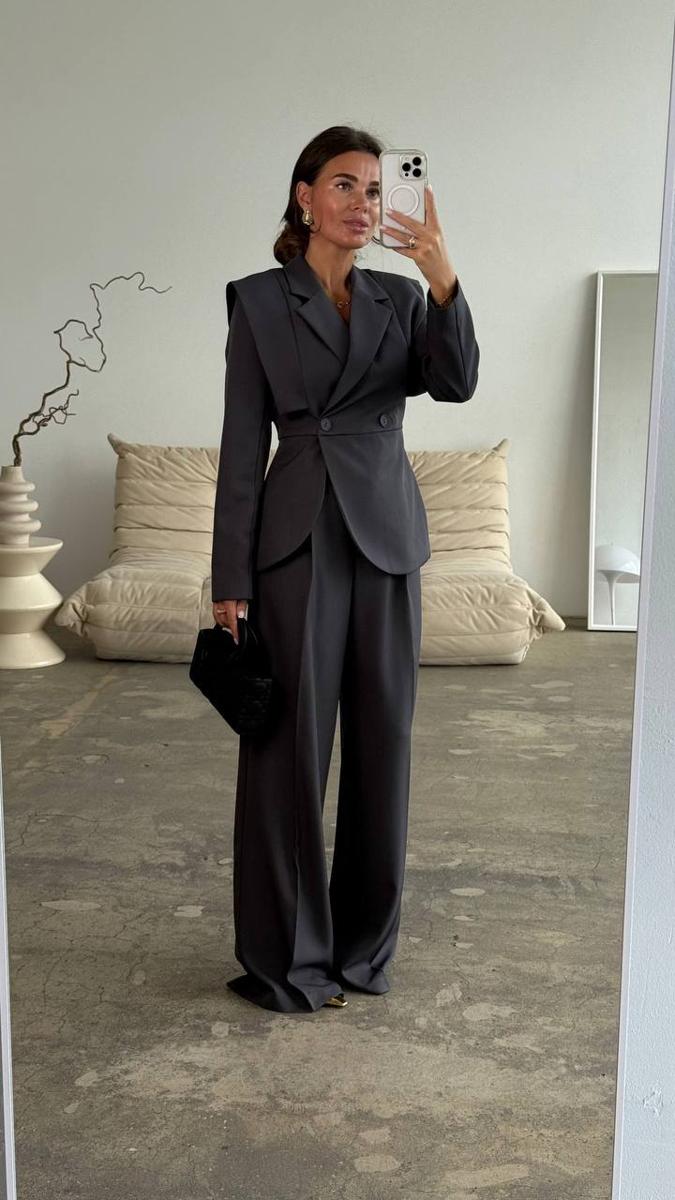 Suit "Cristiana" gray
