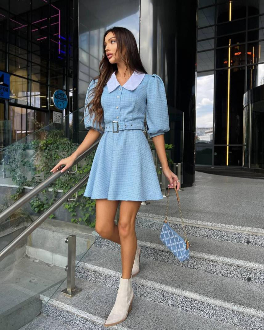 Dress "Charlotte" sea