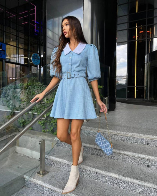 Dress "Charlotte" sea