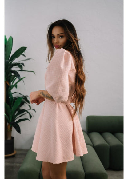 Dress "Charlotte" peach