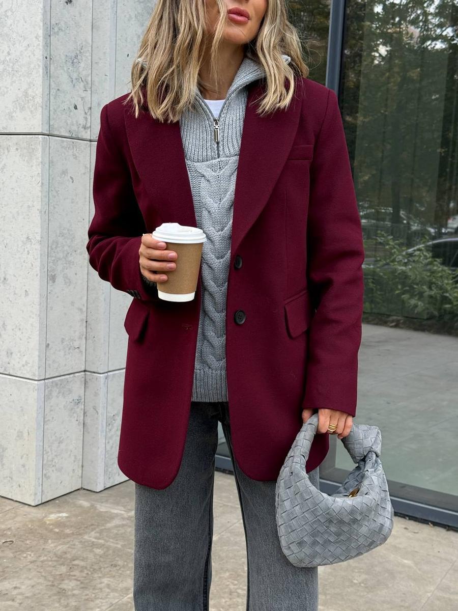 Jacket "LUX coat" Cherry