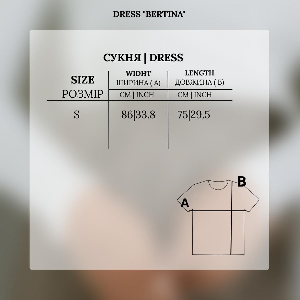 Dress "Bertina"