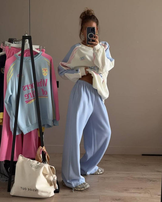 Spotr suit "Maxi" white blue