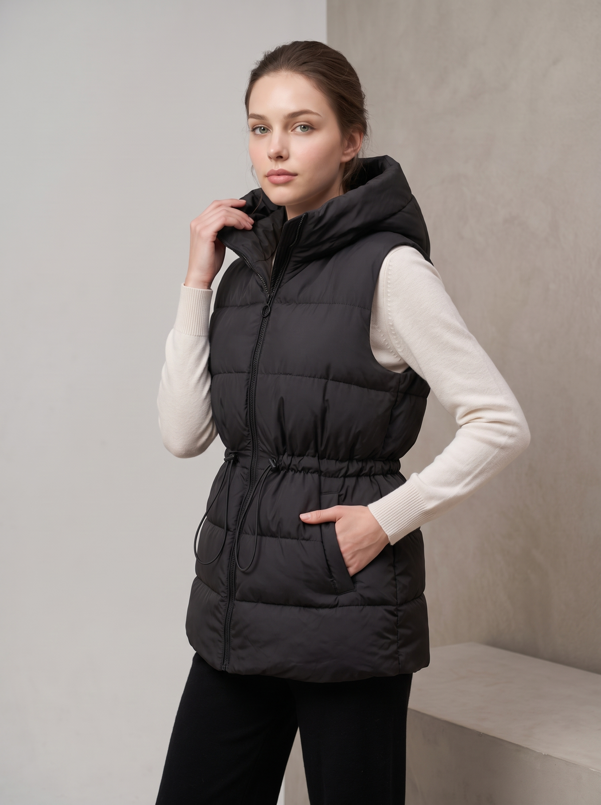 Vest "Isla" black
