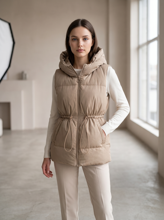 Vest "Isla" beige