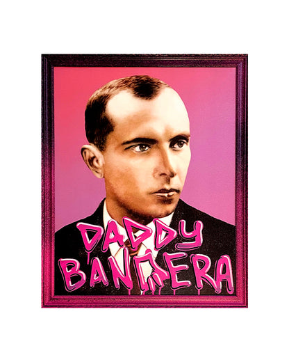 T-shirt "Daddy Bandera" black