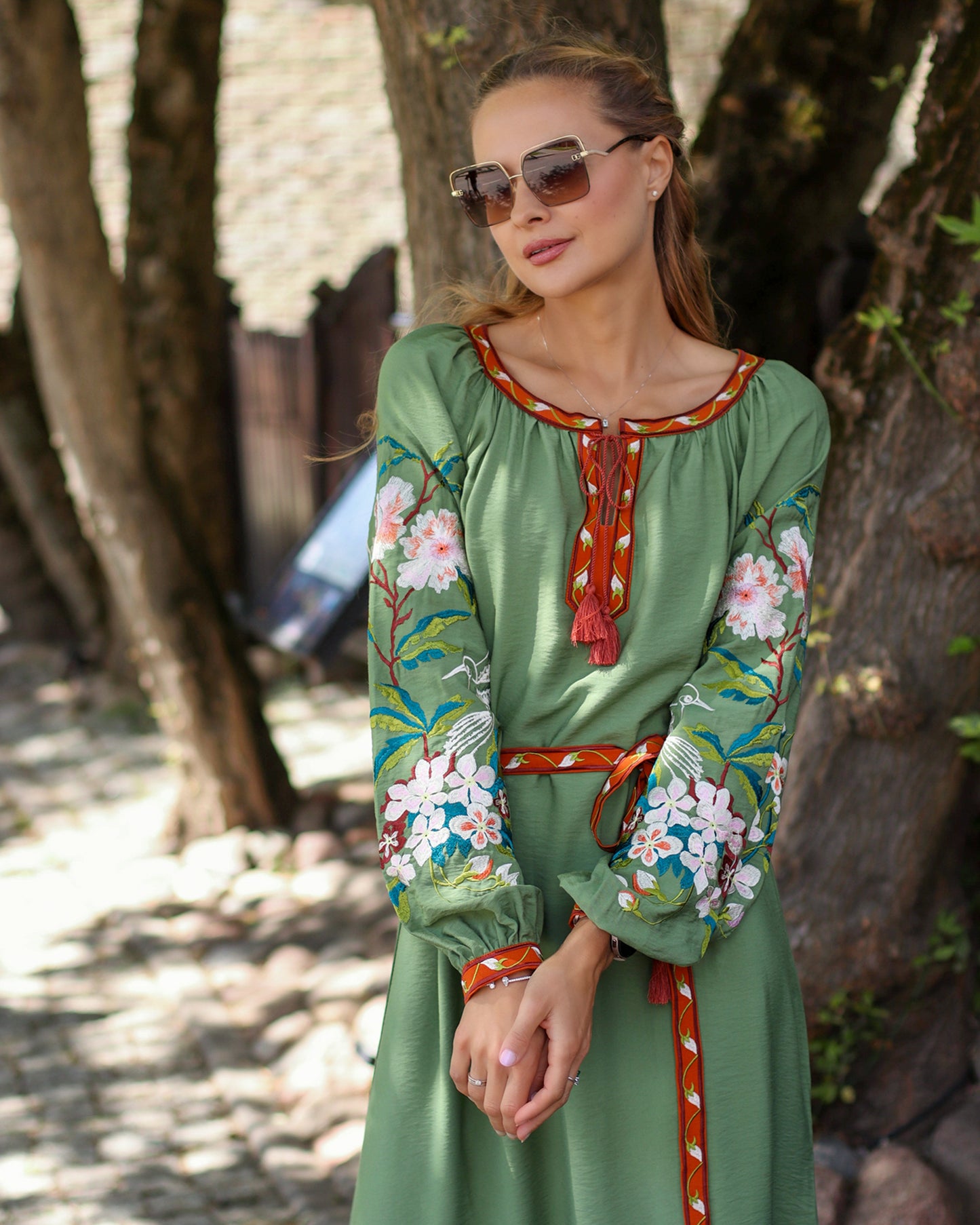 Dress "TETIANA"  green