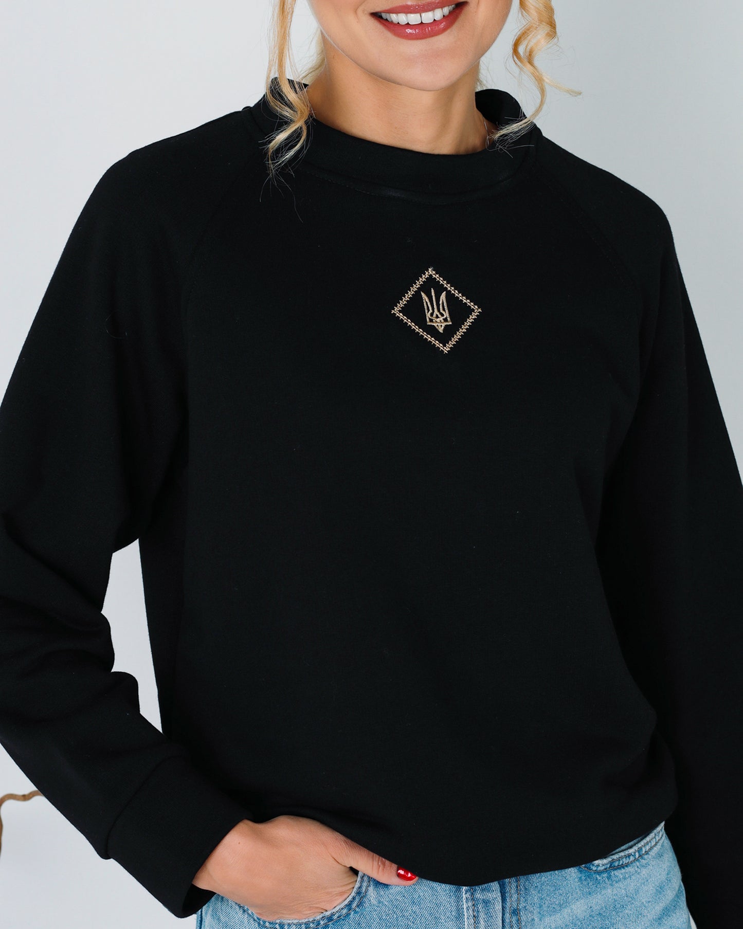 Sweatshirt "Gerb" black