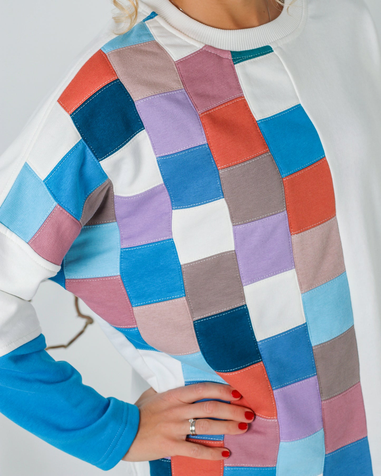 Sweatshirt "Patchwork"