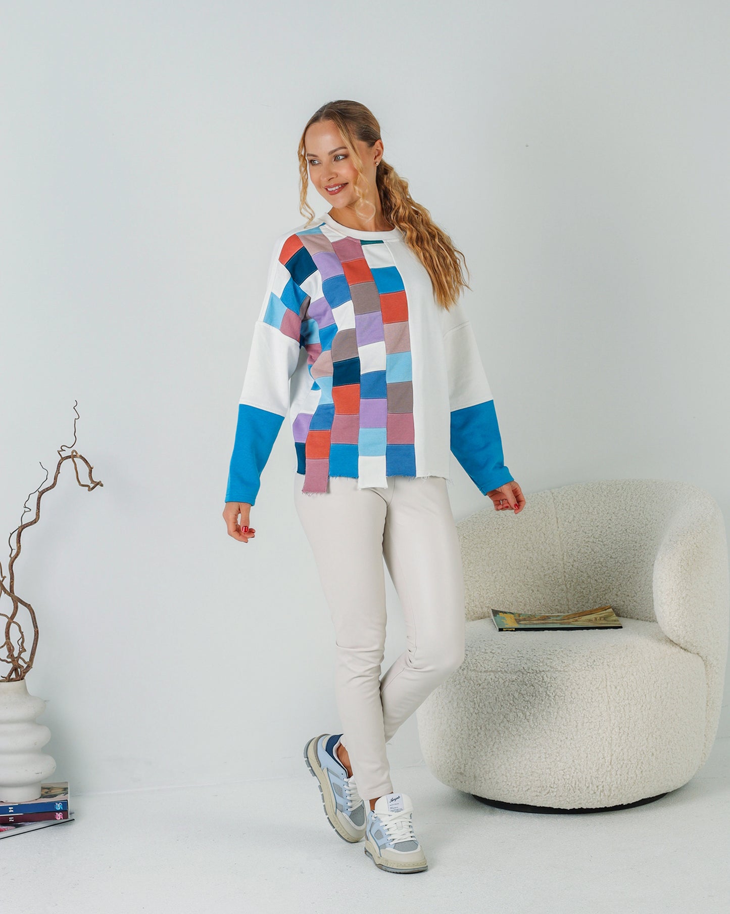 Sweatshirt "Patchwork"